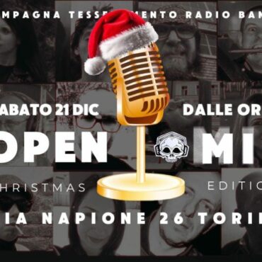 Open Mic Sabato 21 Dicembre 2024