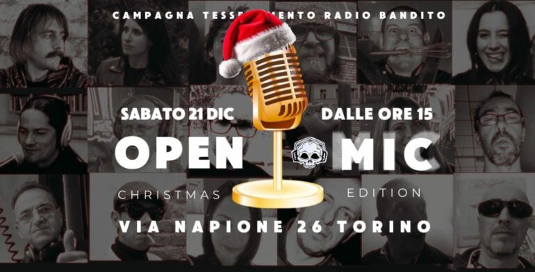 Open Mic Sabato 21 Dicembre 2024