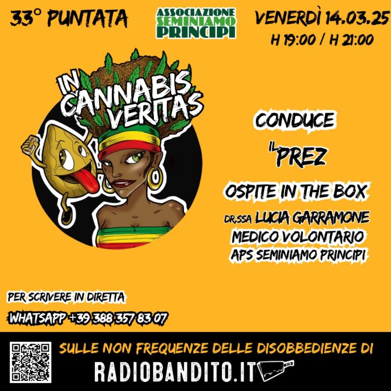 Un cannabis Veritas puntata 33